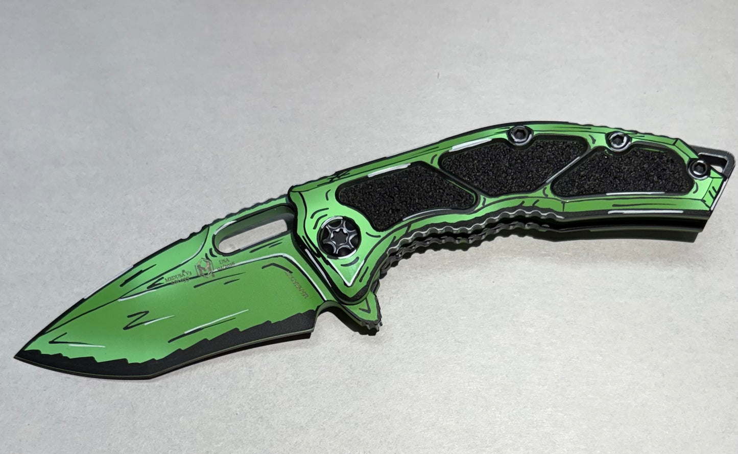 Heretic Medusa-Manual-Recurve-Toxic Green Cel Shading-H010-CS-TX