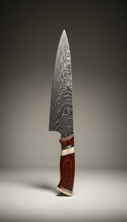 8-inch Damascus chef knife