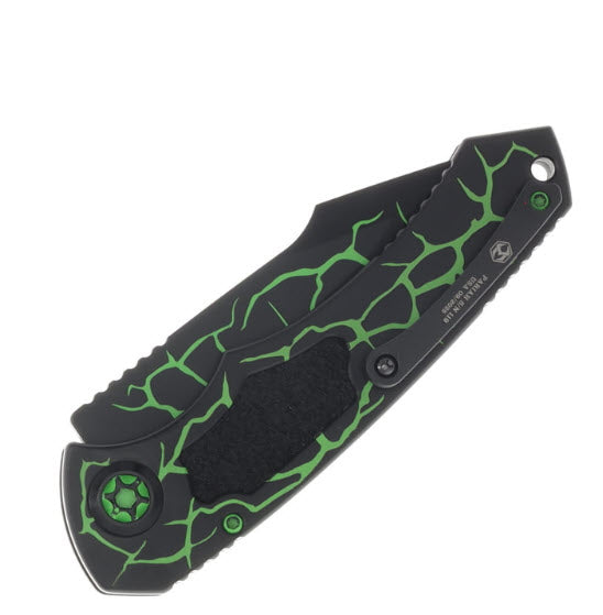Heretic Pariah Magma Automatic Knife Toxic Green Magnacut H048-MAG-TX