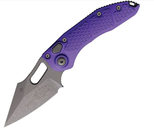 Microtech Auto Stitch S/E Button Lock PP