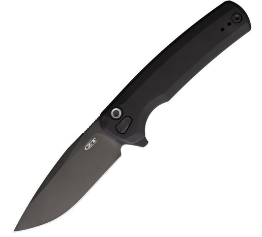Zero Tolerance 0044 Button Lock Black Ti