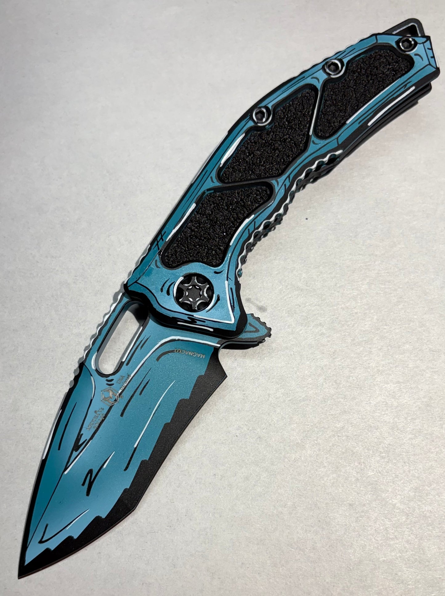 Heretic Medusa-Manual-Recurve-Turquoise Cel Shading-H010-CS-TQ