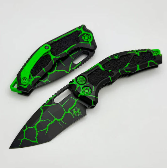 Heretic Knives Medusa Magma Toxic Green w/ Recurve MagnaCut H012-MAG-TX